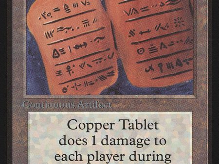 Copper Tablet [Beta Edition] Supply