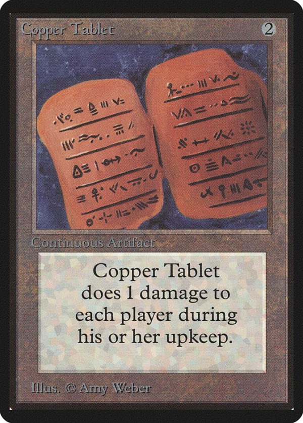 Copper Tablet [Beta Edition] Supply