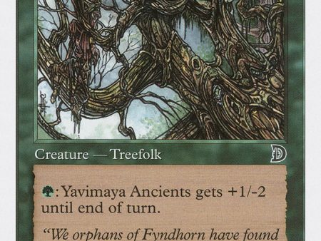 Yavimaya Ancients (Druid Art) [Deckmasters] Cheap