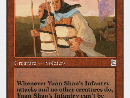 Yuan Shao s Infantry [Portal Three Kingdoms] Discount