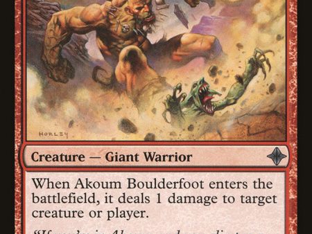 Akoum Boulderfoot [Rise of the Eldrazi] Online Hot Sale