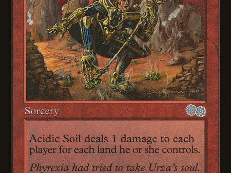 Acidic Soil [Urza s Saga] Sale