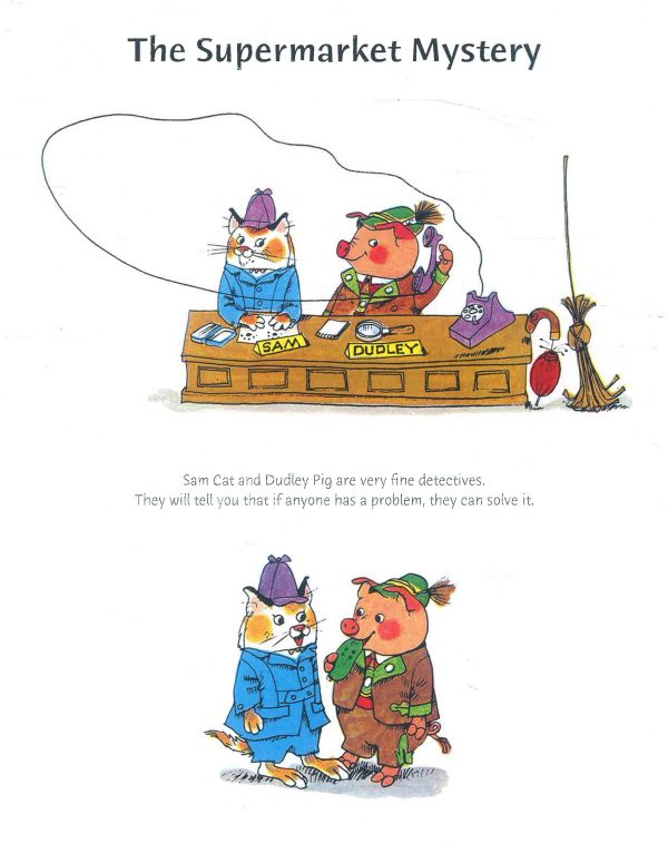 Richard Scarry: Great Big Mystery Book Fashion