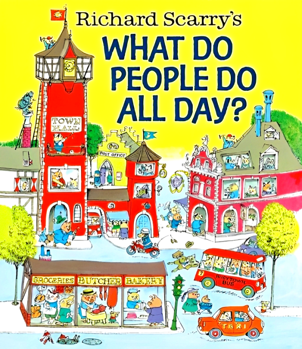 Richard Scarry: What Do People Do all Day? Fashion