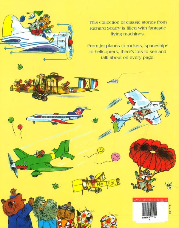 Richard Scarry: Planes and Rockets and Things That Fly Cheap