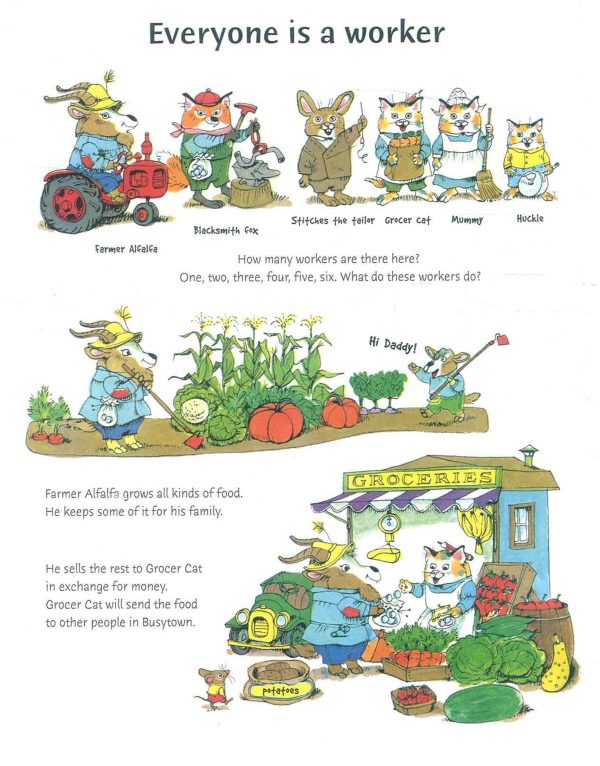 Richard Scarry: What Do People Do all Day? Fashion